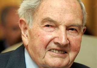 D. Rockefeller, "conspirateur" pour construire "un seul monde" et fier !